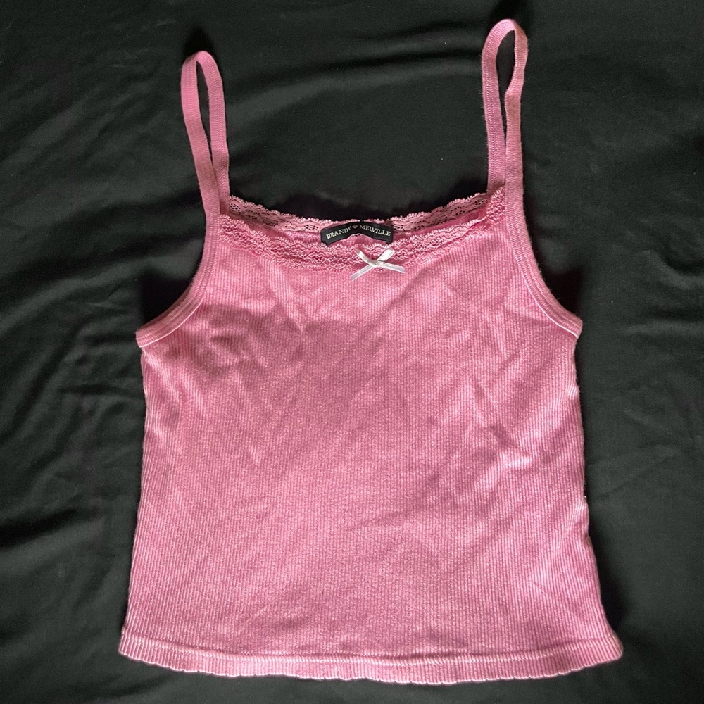 Brandy Melville Pink Tank Top